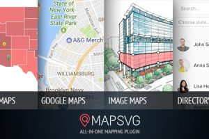 MapSVG GPL v8.12.2 – Google地图，矢量图，图像和WordPress的地图定位器插件下载