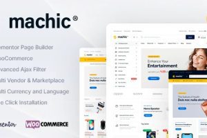 Machic GPL 1.6.4 – 电子商店 WooCommerce 主题下载
