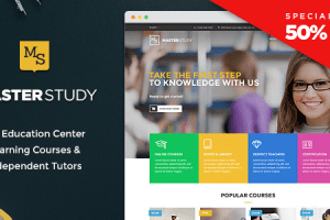 Masterstudy v4.8.148 – 网课在线学习教育WordPress主题免费下载