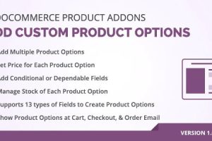 Woocommerce Custom Product Addons v.5.4.5 自定义产品详情页插件下载
