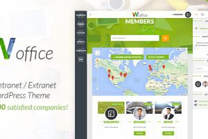 Woffice v5.4.37 – WordPress 社区主题破解版免费下载