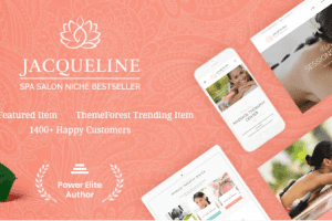 Jacqueline v2.24.0 – 水疗和按摩沙龙美容WordPress主题下载