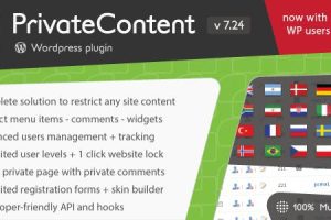 PrivateContent v9.4.4 + Addons (Multilevel Content Plugin) 多级会员平台插件免费下载