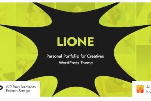 Lione 1.20 – 创意个人作品集主题下载
