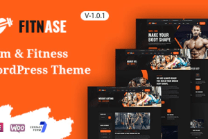 Fitnase v1.0.5 – 健身房和健身 WordPress 主题下载