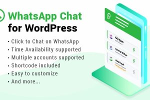 WhatsApp Chat WordPress v3.8.2 在线沟通插件免费下载