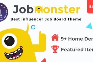 Jobmonster v4.8.6 – 工作板 WordPress 主题下载