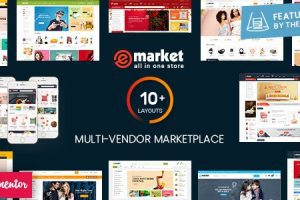 eMarket v8.2.1 多供应商市场WordPress破解版主题下载