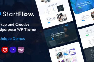 Start Flow v1.19 – 启动和创意多用途 WordPress 主题下载