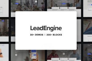 LeadEngine v5.7 – 带有页面构建器的多功能 WordPress 主题下载