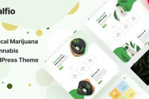 Healfio v1.31 – 医用大麻和咖啡店主题下载
