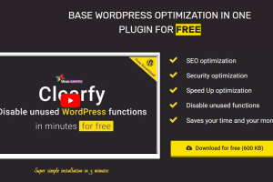 Webcraftic Clearfy v2.4.1 Business Pack 1.4.6 网站优化插件下载