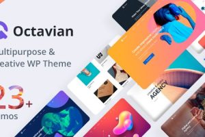 Octavian v1.25 – 创意多用途 WordPress 主题下载