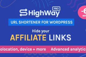 HighWayPro v.1.5.5 用于 WordPress 下载的终极 URL Shortener 和 Link Cloaker插件下载