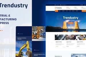 Trendustry v.1.1.4 –工业和制造WordPress主题下载
