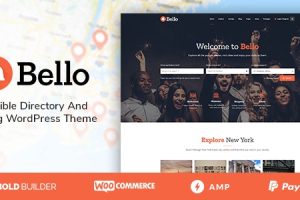 Bello v1.7.9 – 目录和列表 WordPress 主题下载
