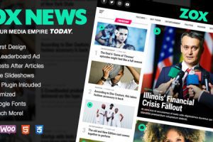 Zox News v3.17.1 – 专业WordPress新闻和杂志主题下载
