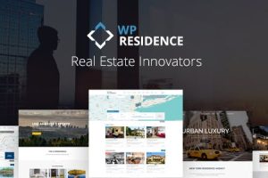 WP Residence GPL v.5.6.0 – 房地产WordPress主题下载