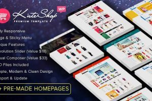 KuteShop v.4.3.0 – 多用途 WooCommerce WordPress 主题（支持 RTL）下载