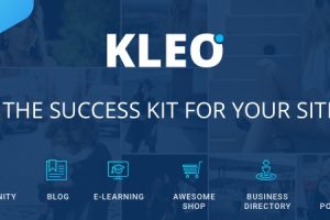KLEO v.5.4.3 – Pro Community Focused, MultiPurpose BuddyPress WordPress 主题下载