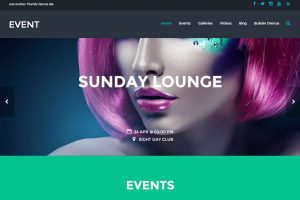 Themify Event WordPress Theme v7.5.9 音乐、活动和娱乐网站wordpress主题下载