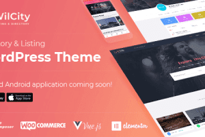 Wilcity GPL v.1.4.30 + APP 破解版下载 – 目录列表商家聚合WordPress 主题