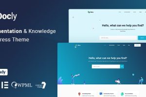 Docly GPL v2.4.1 – 带有 bbPress 文档和知识库在线帮助中心WP主题下载