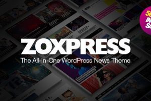 ZoxPress GPL v.2.11.0 – 多合一 WordPress 新闻主题下载