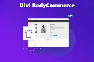 Divi BodyCommerce v8.6.6 产品页面到结账页面自定义插件下载