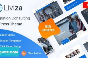 Liviza Theme GPL v4.0 – 移民咨询WordPress网站主题下载