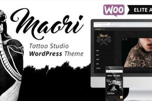 Maori GPL v.1.5.0 – 纹身工作室 WordPress 主题下载