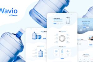 Wavio v1.2.4 – 瓶装水配送WordPress主题下载