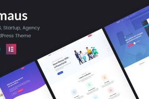 Emaus v1.4.2 – SaaS 应用程序和 Startup Elementor 主题下载