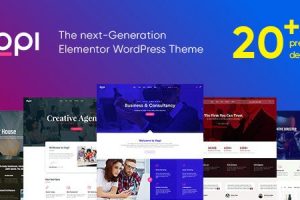 Dopi GPL v.1.2.4 – Elementor MultiPurpose WordPress主题下载