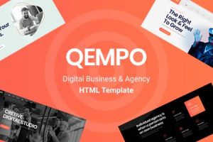 Qempo GPL v.1.2.3 – 数字机构服务WordPress主题下载