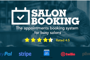 Salon Booking GPL v10.30.7 – WordPress预定插件下载