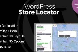 WordPress Store Locator Plugin v2.2.7 下载