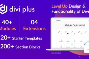 Divi Plus v2.1.0 – 50个强大的Divi主题模块下载