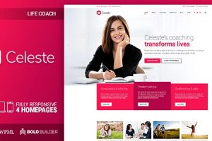Celeste v1.3.6 – 生活教练和治疗师 WordPress 主题下载