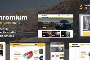 Chromium v.1.4.0 – 汽车零件配件商店WordPress Woo 主题下载