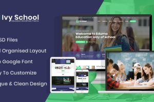 IvyPrep v.1.6.1 教育和学校 WordPress 主题下载