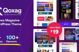 Qoxag v2.1.1 – WordPress 杂志主题下载