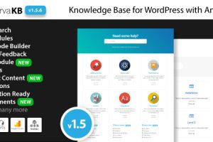 MinervaKB v2.0.9 带有分析的WordPress 知识库插件下载