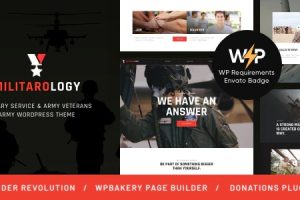 Militarology v.1.0.9 – 军事服务WordPress主题下载