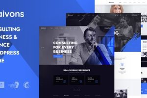 Aivons v1.2.1 – 商业咨询 WordPress 主题下载