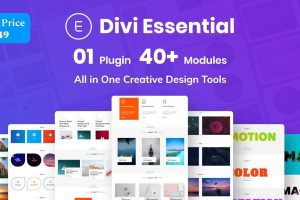 Divi Essential v5.6.1 免费下载– Divi 拓展插件