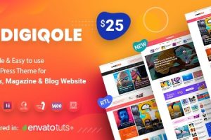 Digiqole v.2.2.8 – 新闻杂志WordPress主题下载
