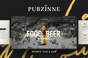 Pubzinne v1.0.5 – WordPress 酒吧主题下载