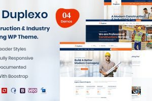 Duplexo v.5.9 – 建筑翻新 WordPress 主题下载