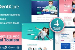 DentiCare v.1.2.2 – 医疗、牙医和牙科诊所主题下载